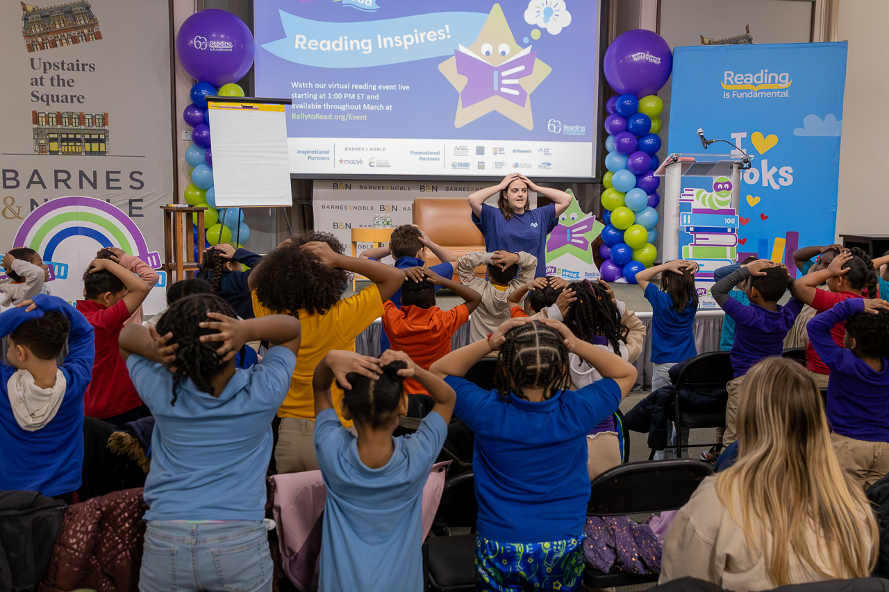 what is rally to read, reading event